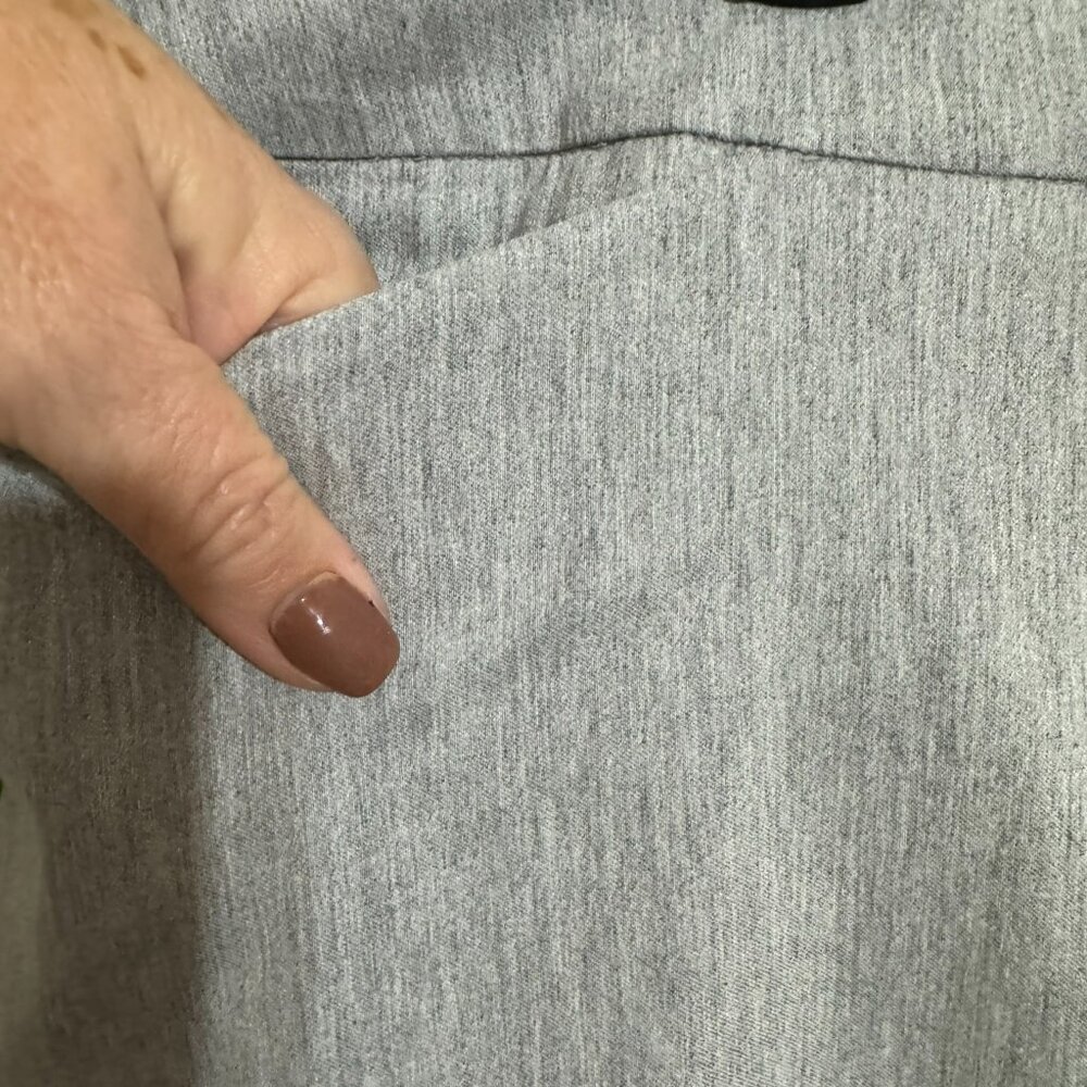 NWT  HILARY RADLEY LIGHT HEATHER GRAY w/TUMMY CONTROL PANTS  2X   #X - Picture 3 of 7